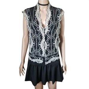 Vintage Cartise Lace Cardigan